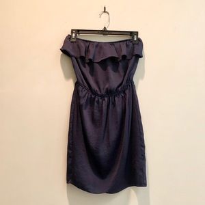 Lush Strapless Ruffled Dress